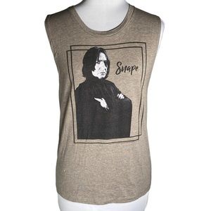 Next Level Apparel Severus Snape Muscle Tank Top Size Large